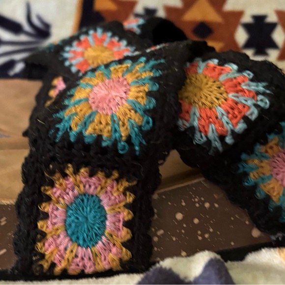 Colorful Crochet Sandals - Picture 2 of 3